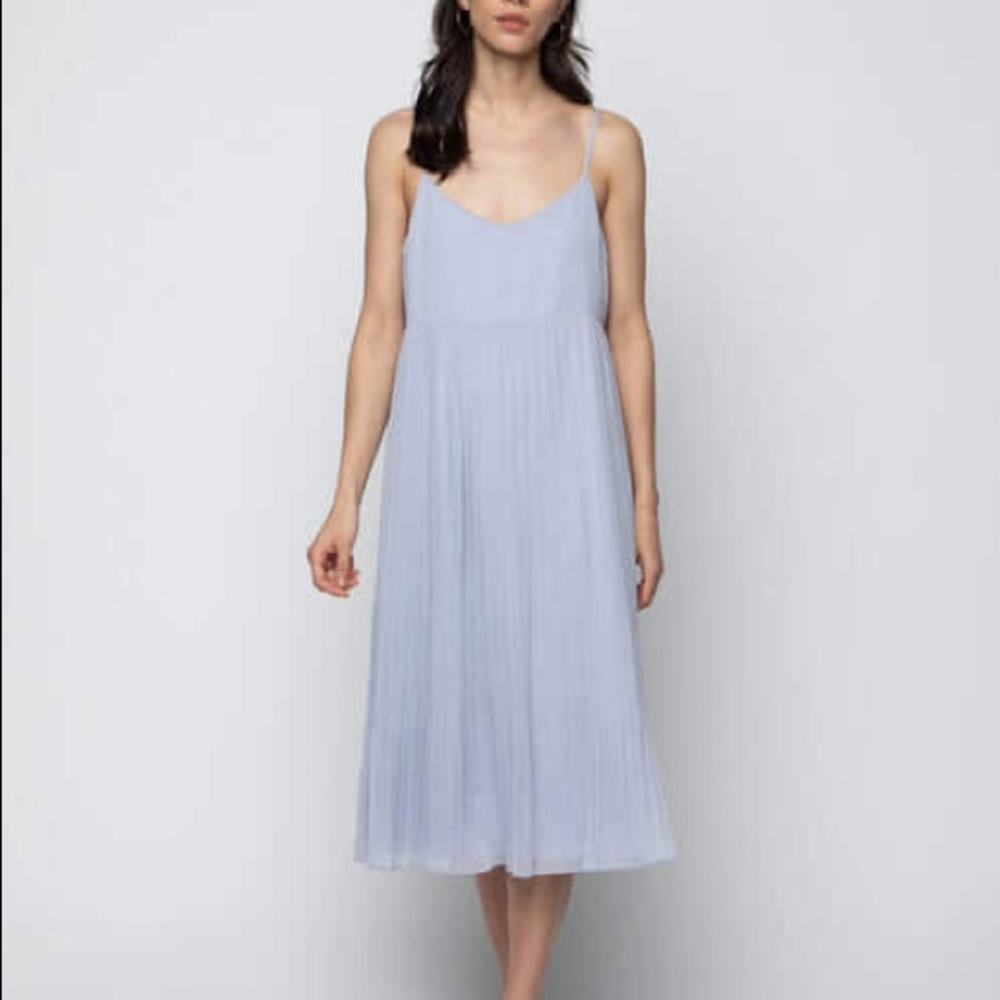 NWT Oak & Fort Lavender Pleated Dress